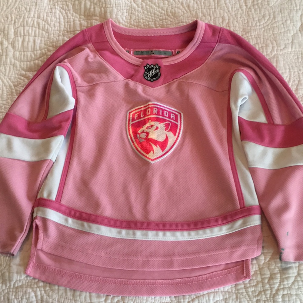 Girls Florida Panthers Jersey   size 4T